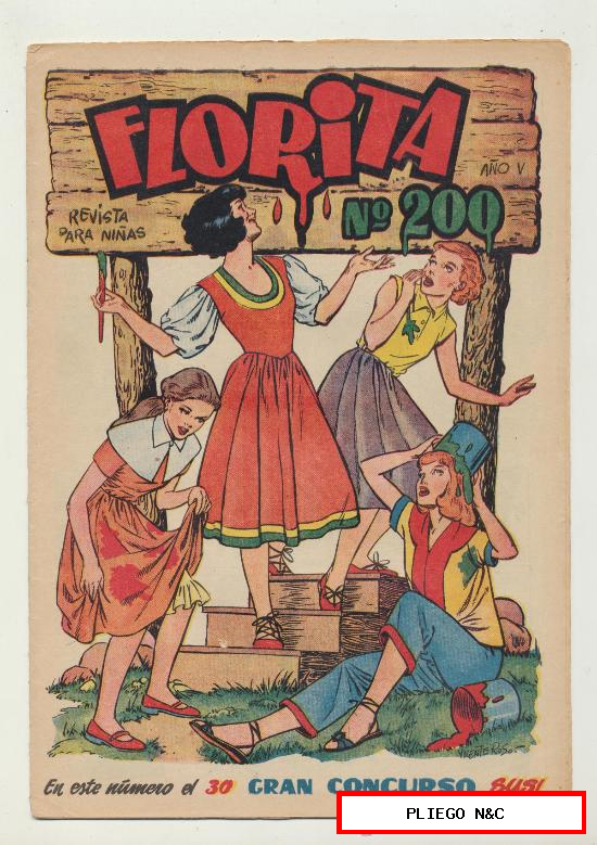 Florita nº 200. Cliper 1949
