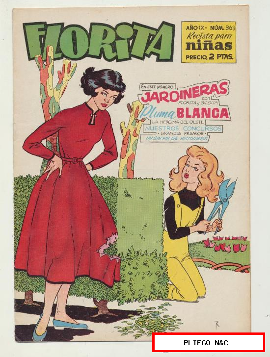 Florita nº 363. Cliper 1949