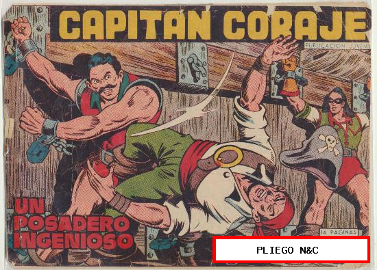 El Capitán Coraje nº 24. Toray 1958