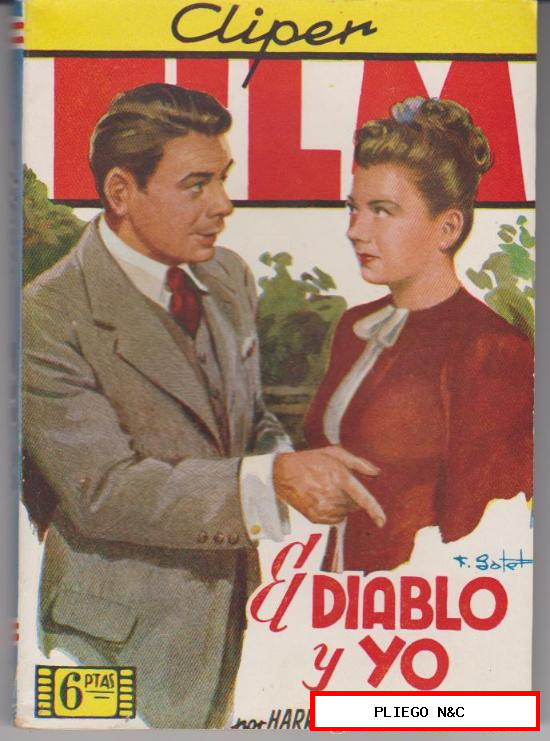 Cliper Film nº 9. Casablanca. Cliper 1949. 144 páginas con algunas ilustraciones