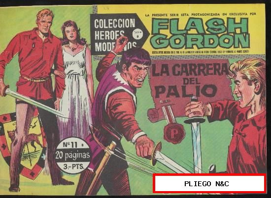 Flash Gordon Serie B nº 11. Dolar