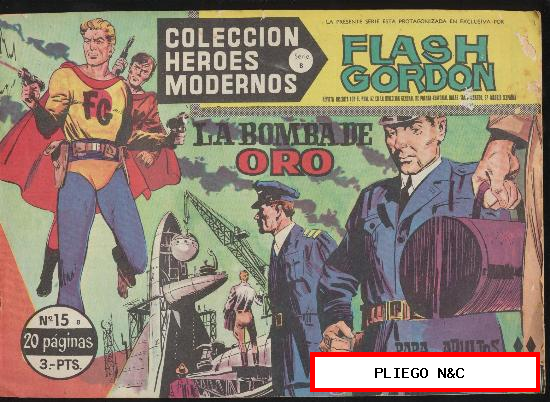 Flash Gordon Serie B nº 15. Dolar