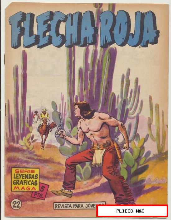 Flecha Roja Revista nº 22. Maga 1962