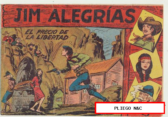 Jim Alegrías nº 13. Editorial maga 1960