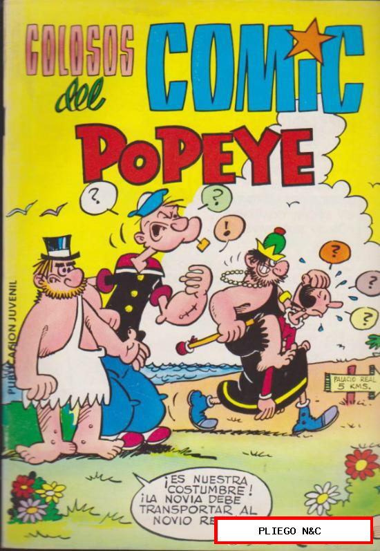 Popeye nº 22. Colosos del Comic
