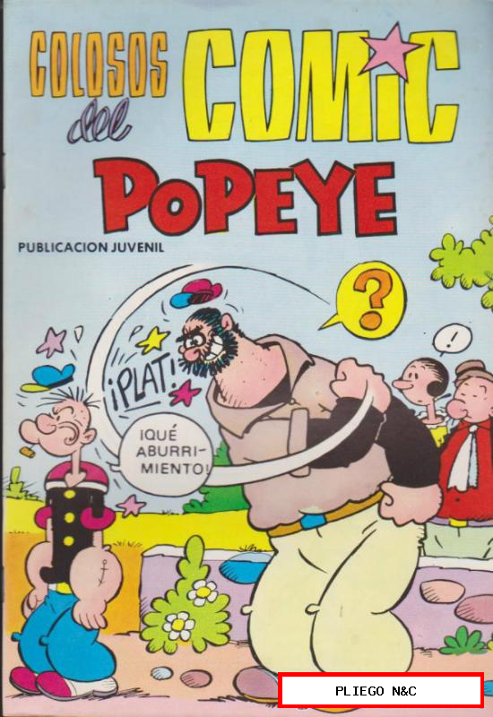 Popeye nº 20. Colosos del Comic