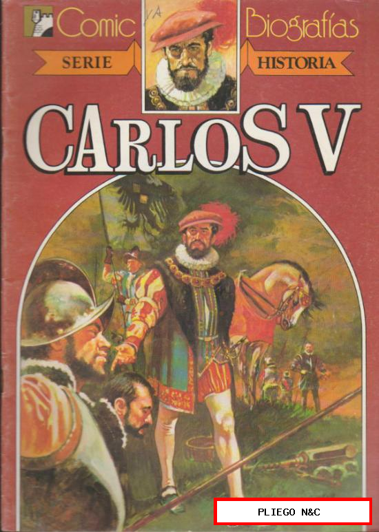Comic Biografías nº 1. Carlos V