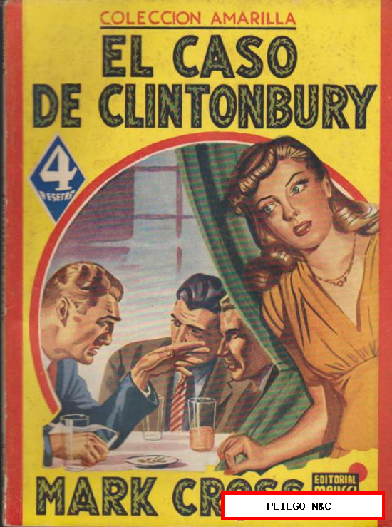 El Caso de Clintombury por Mark Cross. Colección Amarilla-Editorial Maucci