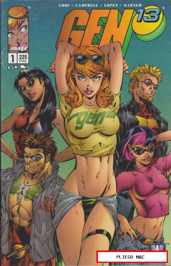 Gen 13 v2. World Comics 1997. Nº 1