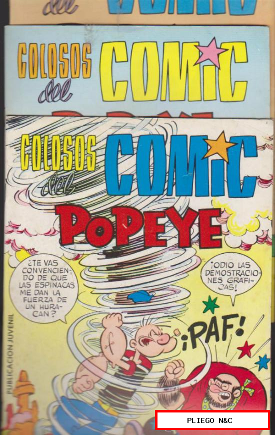 Colosos del Comic. Popeye nº 15, 17 y 20