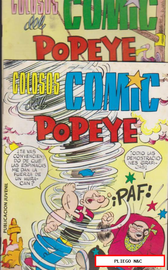 Colosos del Comic. Popeye nº 16 y 17