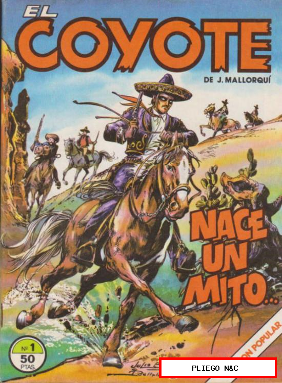 El Coyote. Forum 1983. Lote de 18 ejemplares entre el 1 y el 23. son: 1, 2, 3, 4, 6, 7, 8, 9