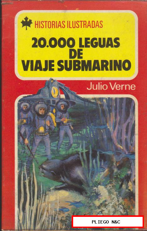 Historias Ilustradas nº 1. 20.000 leguas de viaje submarino. (64 páginas de historieta)