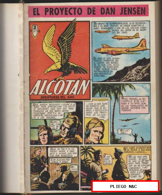 Alcotán. Cliper 1952. Completa 12 ejemplares encuadernados en un tomo de Lujo