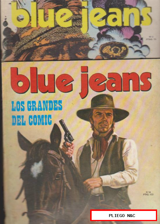Blue Jeans. Lote de 2 ejemplares: 3 y 14