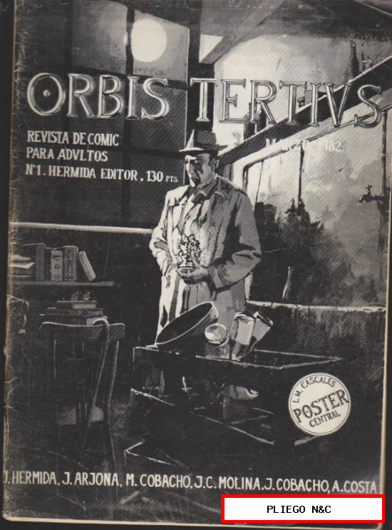 Orbis Tertius nº 1. Conserva el poster central