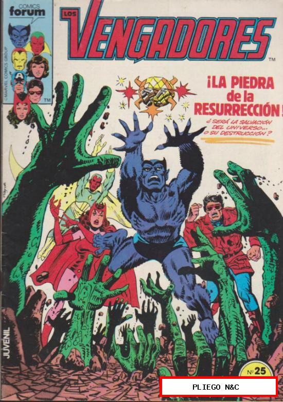 Los Vengadores. Forum 1983. Nº 25