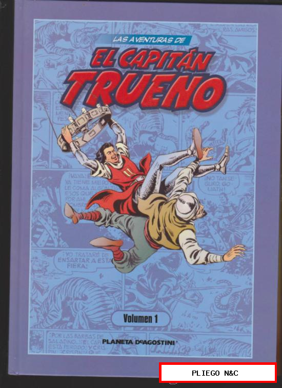 El Capitán Trueno Volumen 1. Planeta de Agostini. Tapas duras