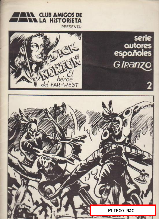 Dick Norton nº 2. G. Iranzo. C.A.H. 1975