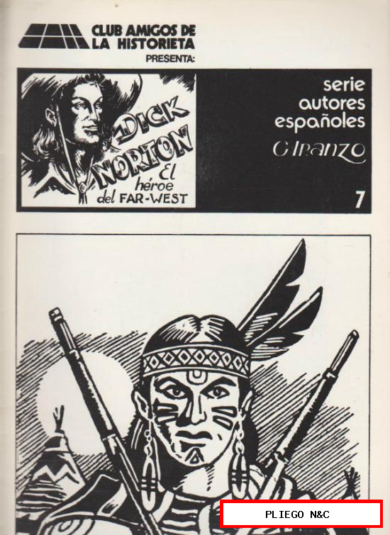 Dick Norton nº 7. G. Iranzo. C.A.H. 1975