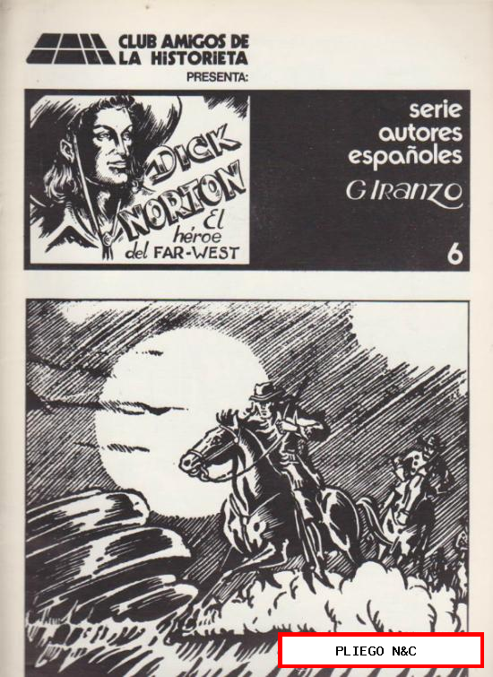 Dick Norton nº 6. G. Iranzo. C.A.H. 1975