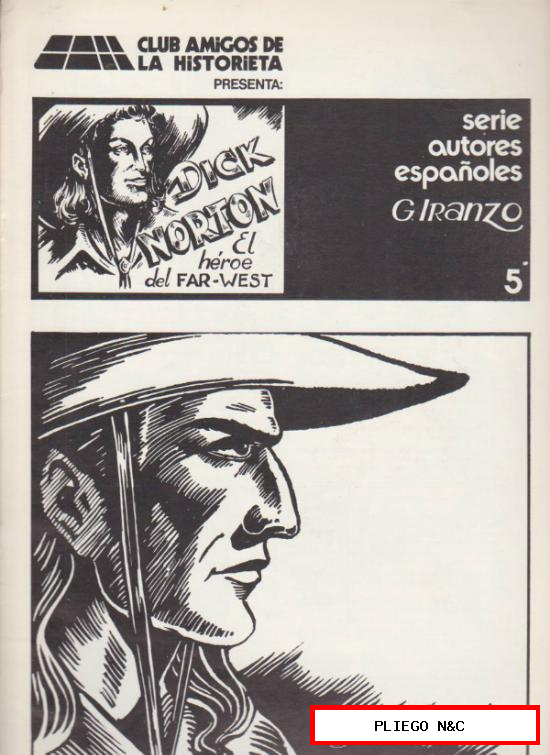 Dick Norton nº 5. G. Iranzo. C.A.H. 1975