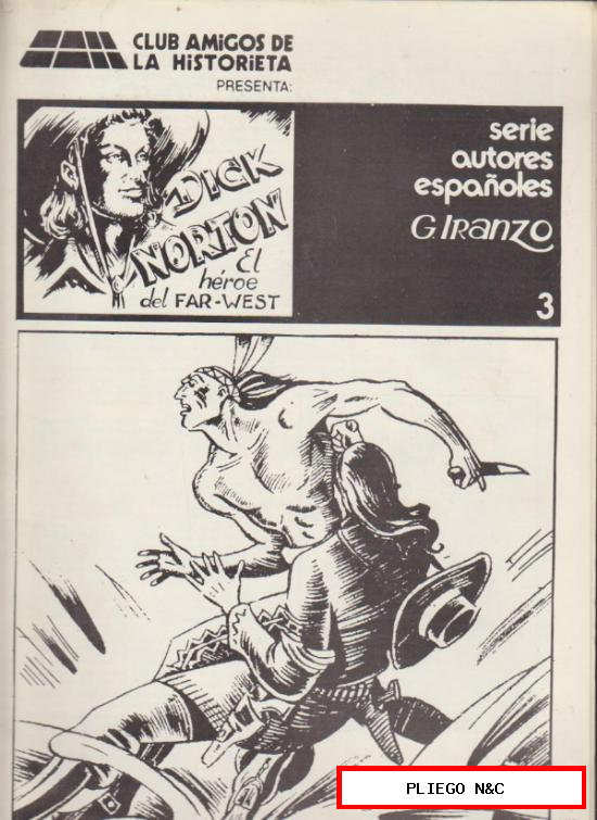 Dick Norton nº 3. G. Iranzo. C.A.H. 1975