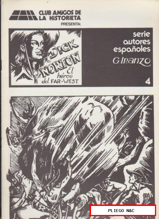 Dick Norton nº 4. G. Iranzo. C.A.H. 1975