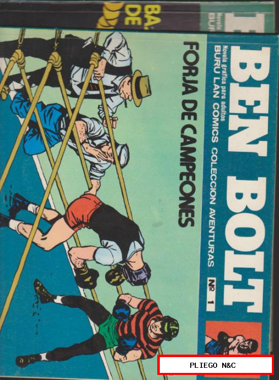 Ben Bolt. Buru Lan 1973. Lote de 3 ejemplares: 1, 2 y 3