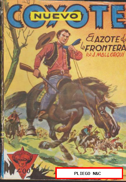 Nuevo Coyote. José Mallorquí. Cliper. Lote de 18 ejemplares entre el 4 y 49. núm.