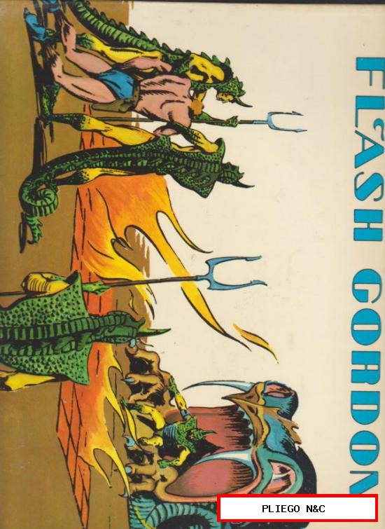 Flash Gordon Edi. B.O. (Azules) Lote de 10 tomos del I al XII. Faltan: VI y XI