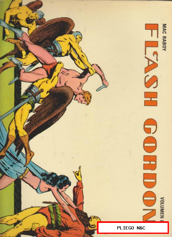 Flash Gordon. ED. B.O. (Rojos) Lote de 5 ejemplares (nº 2, 3, 4, 5 y 6)