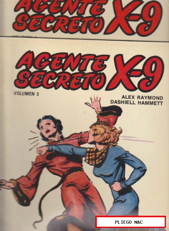 Agente Secreto X-9. Lote 2 ejemplares 3 y 4