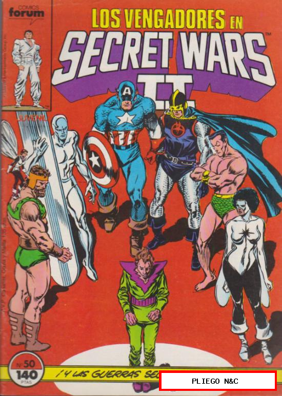 Secret Wars II. Forum 1985. Nº 50