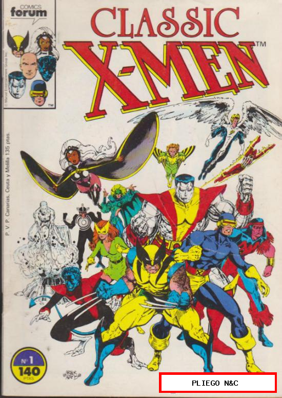 Classic X-Men. Forum 1988. Nº 1