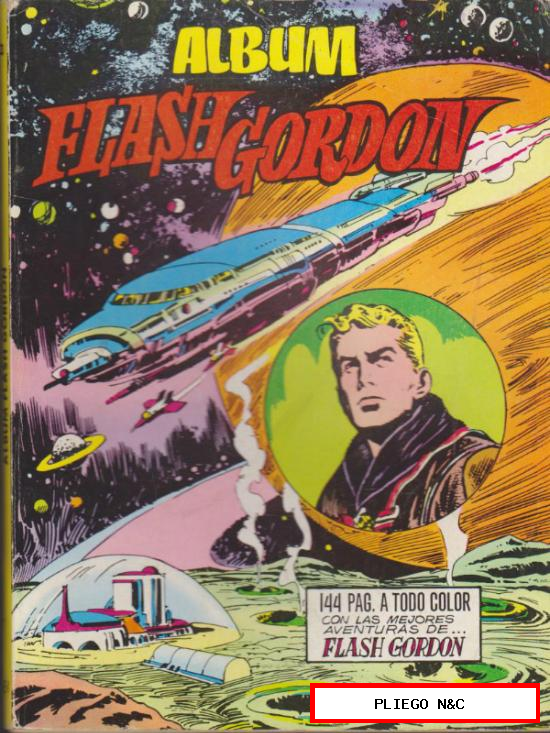 Álbum Flash Gordon tomo 3. Contiene los ejemplares del 31 al 34