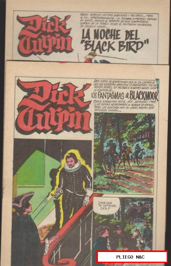Dick Turpin nº 2 y 8. Sin portadas