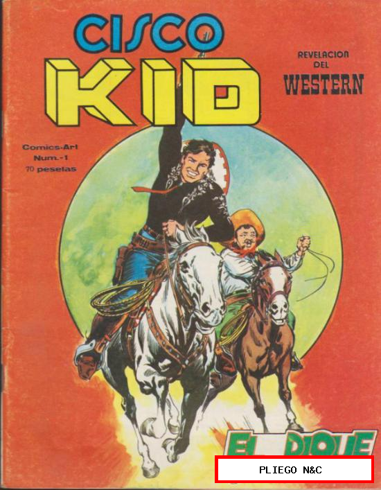 Cisco Kid nº 1. Comics Art