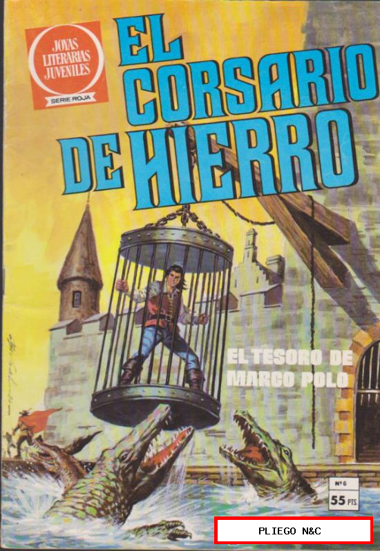 El Corsario de Hierro. Serie Roja nº 6. 2ª Edición 1980