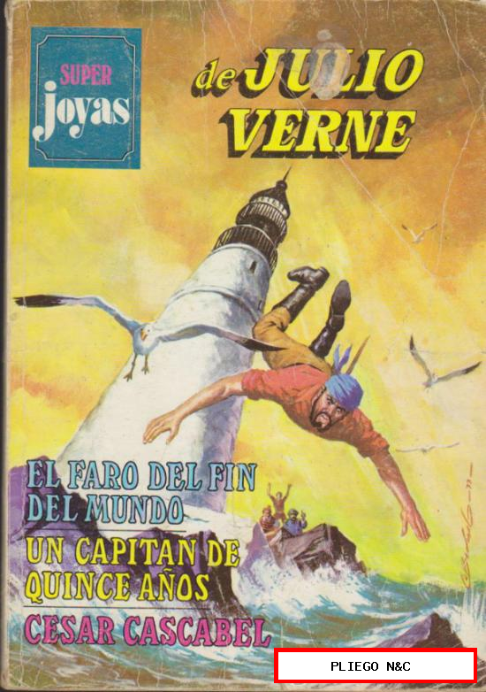 Super Joyas 3 de Julio Verne. 1ª Edición 1977