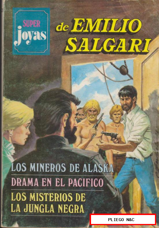 Super Joyas 20 de Emilio Salgari. 1ª Edición 1978