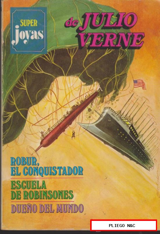 Super Joyas 6 de Julio Verne. 1ª Edición 1977