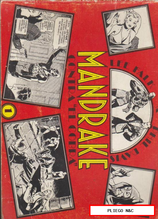 Mandrake Tomo nº 1. Contra el Cobra