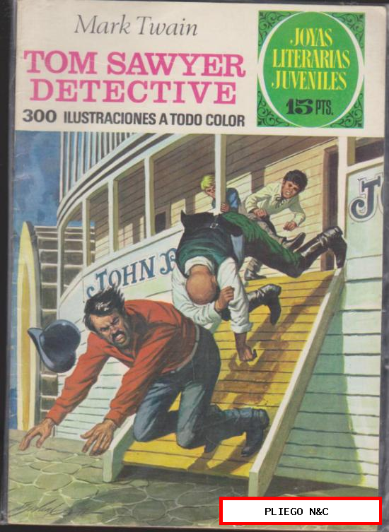 Joyas Literarias Juveniles nº 60. Tom Sawyer detective. 2ª Edición 1972