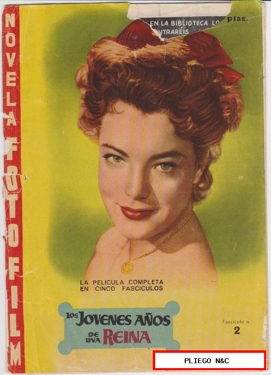 Los Jóvenes años de una Reina nº 2. Foto Film. Fher 1958