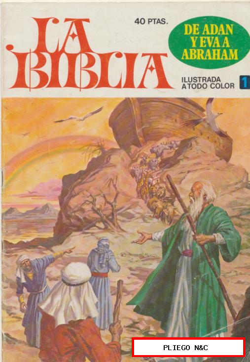 La Biblia nº 1. Bruguera 1978