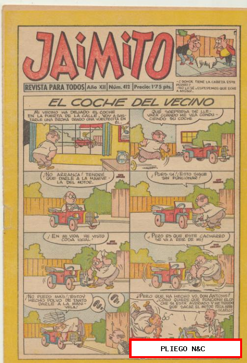 Jaimito 412. Valenciana 1945