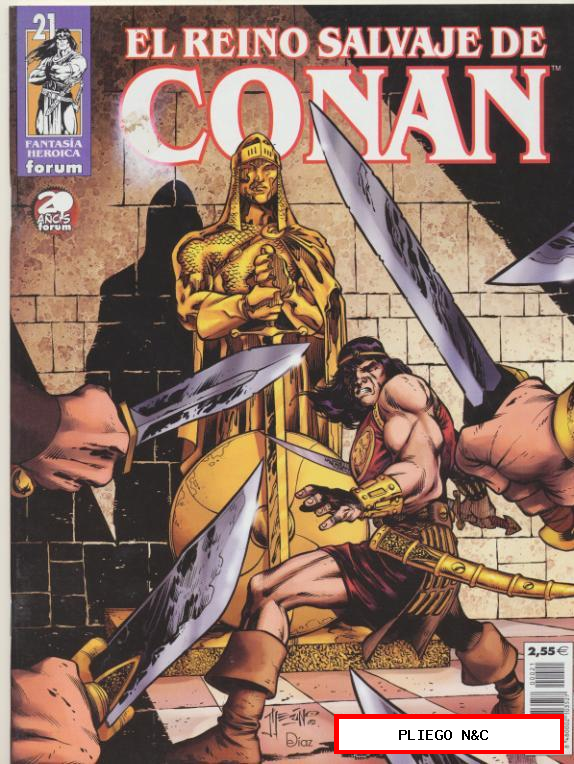 El Reino Salvaje de Conan. Forum 2000. Nº 21