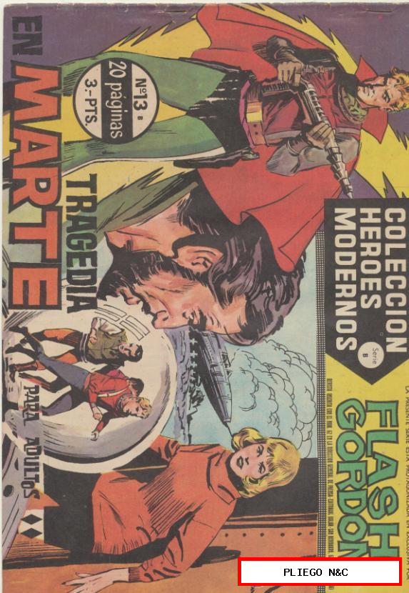 Flash Gordon Serie B nº 13. Héroes Modernos