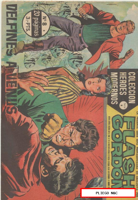 Flash Gordon Serie B nº 8. Héroes Modernos